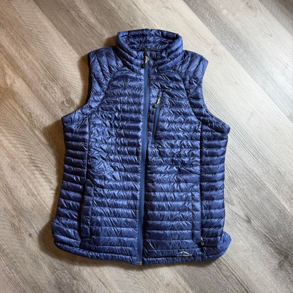 Llbean Men's Blue and Navy Gilet